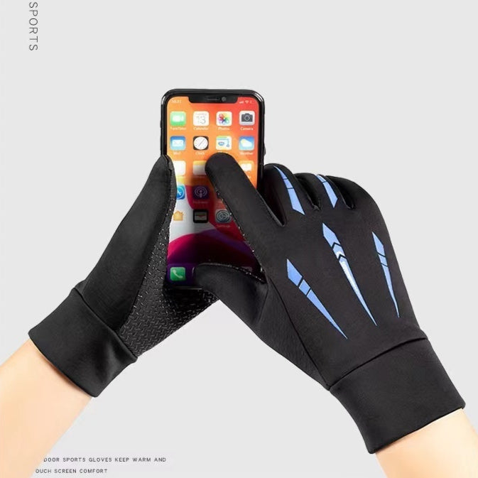 Gants chauds au doigt plein d'hommes imperméable à l'eau