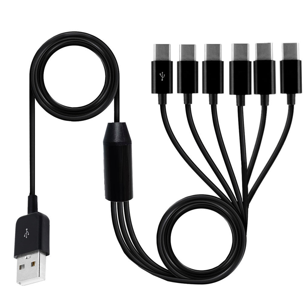 Câble de charge USB 1 à 6