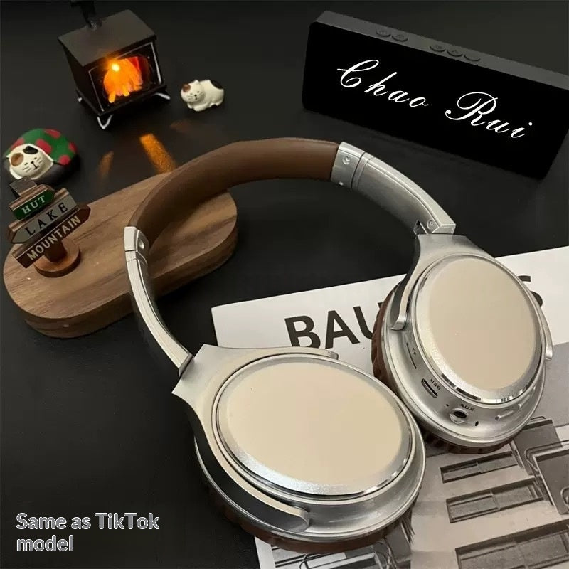 901 Casques rétro-auriculaires en métal de style américain