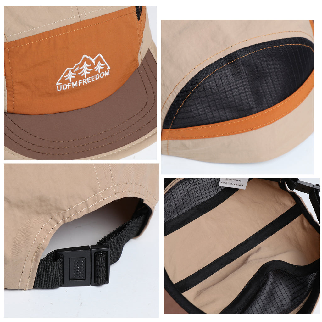 Les hommes et les femmes à séchage rapide Mesh Short-brim Casual Casquette de baseball sportive est approprié