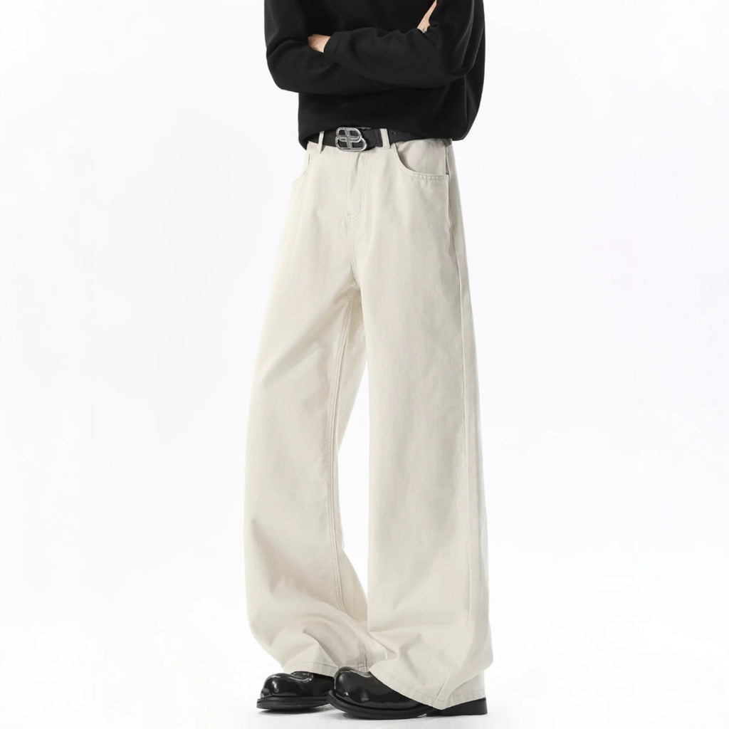 Pantalons casual lavés pour hommes