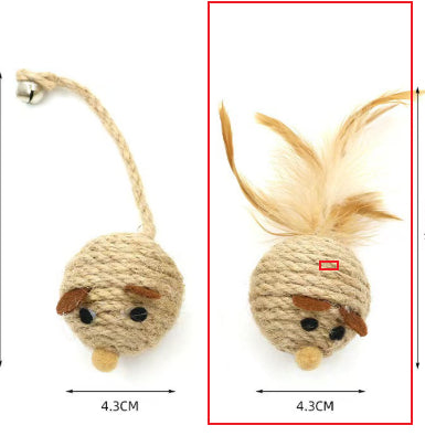 Jouet pour animaux de compagnie à boulette