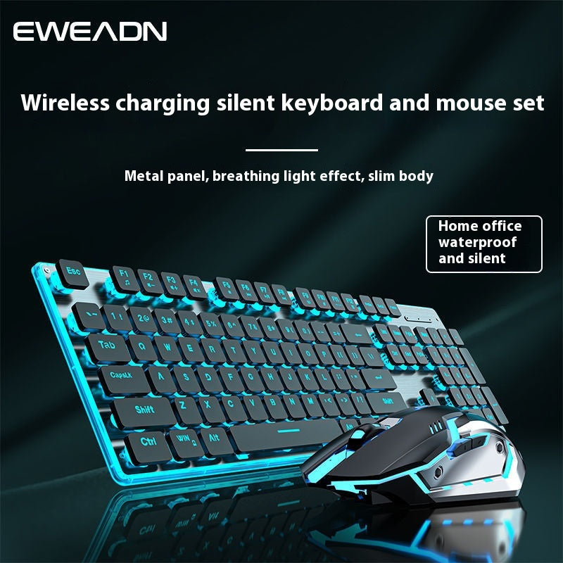 Beau clavier Bluetooth sans fil Mute
