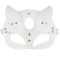 Masque de renard en cuir PU personnalisé européen et américain