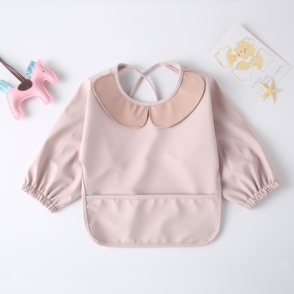 Bébé Bib à manches longues imperméable