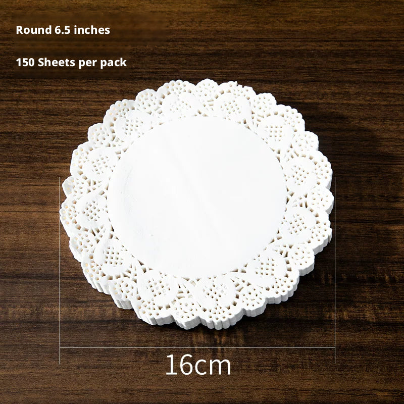 Huile alimentaire Absorbant le papier-6,5 pouces Round