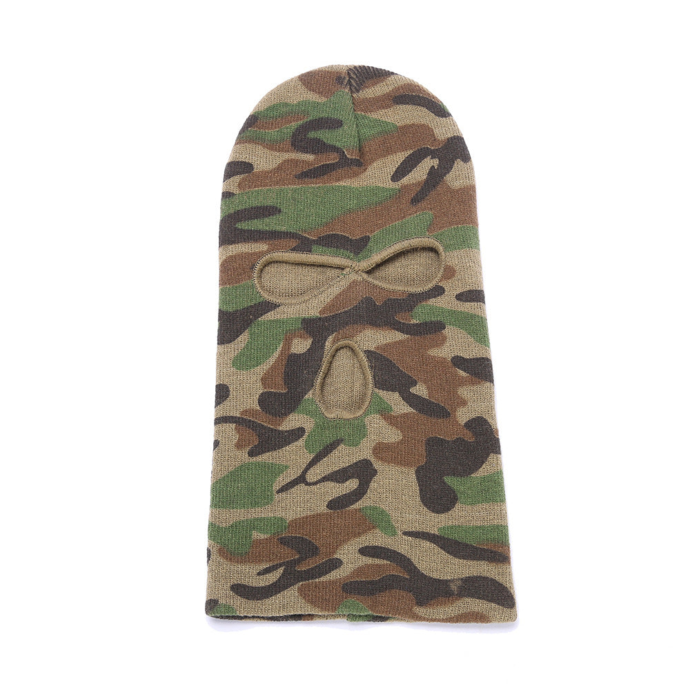 Chapeau à trois trous en camouflage pour hommes