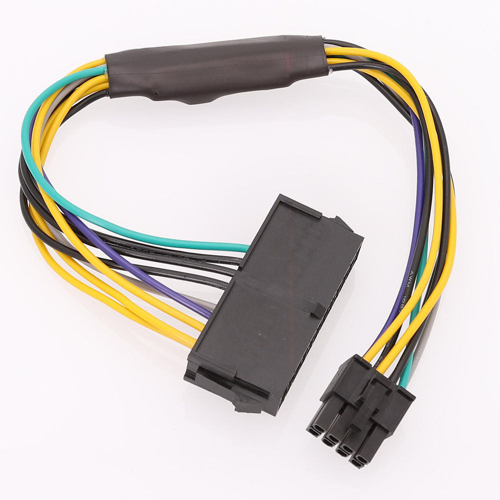 Convient pour Optiplex 3020 7020 9020 8 broches câble d'alimentation ATX 24P à 8P ligne
