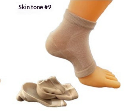 Chaussettes de sport de plus en plus hautes avec un talon de demi-hauteur