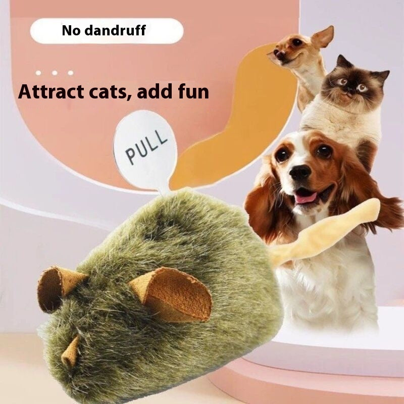 Jouet chat en peluche Simulation Sound Little Mouse Produits pour animaux de compagnie