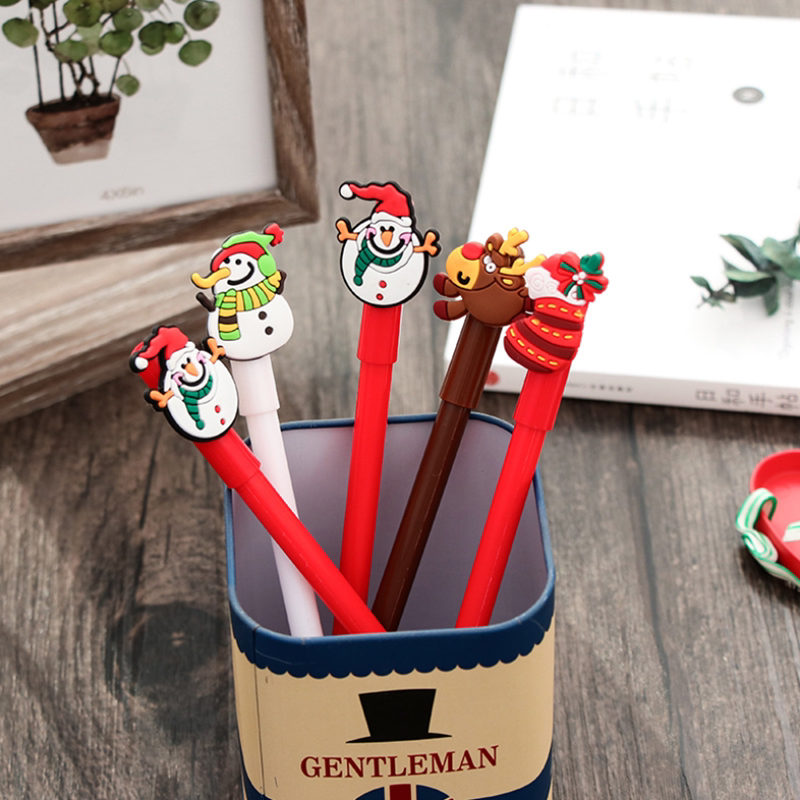 Christmas Cute Gel Cartoon Pen Writing Stationery