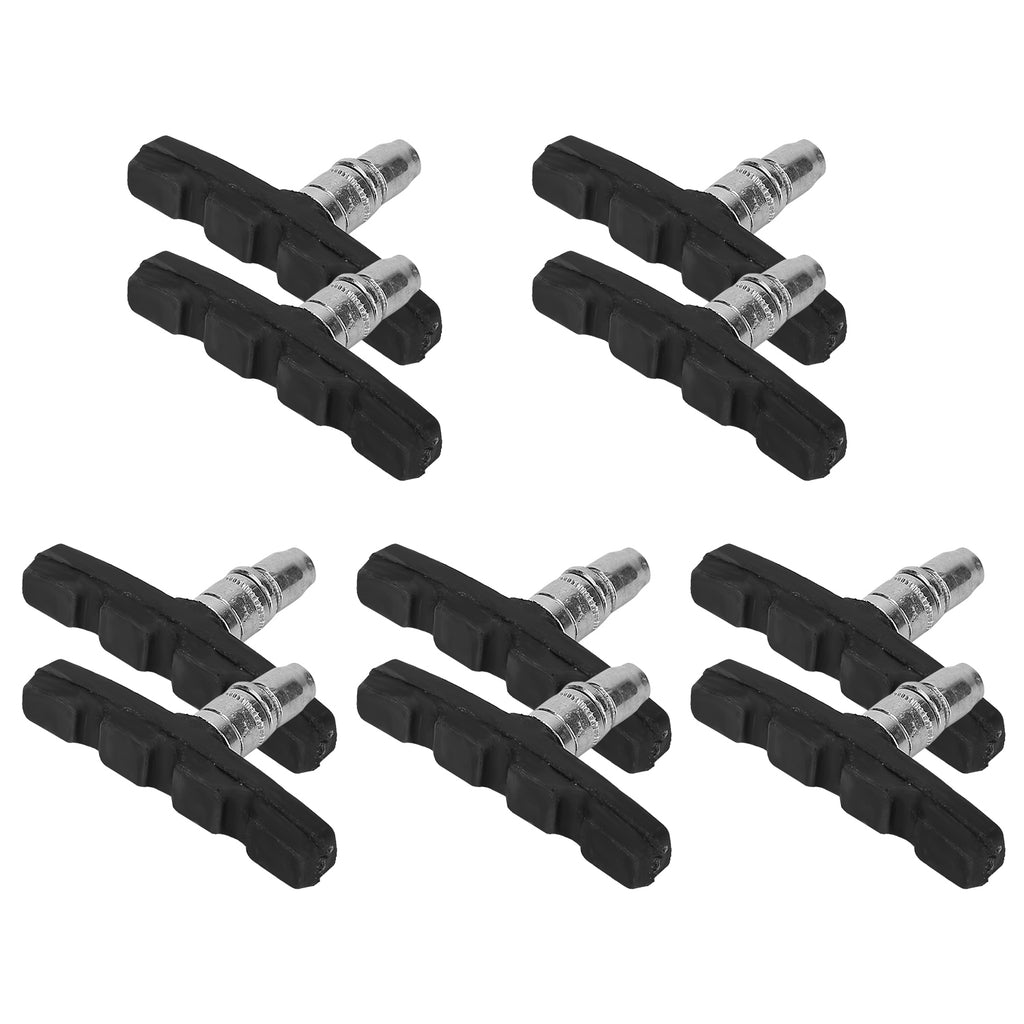 5 paires V Plaques de frein de vélo Road Mountain Vélo V-Brake Blocks Set 70mm Vélo V antidérapant