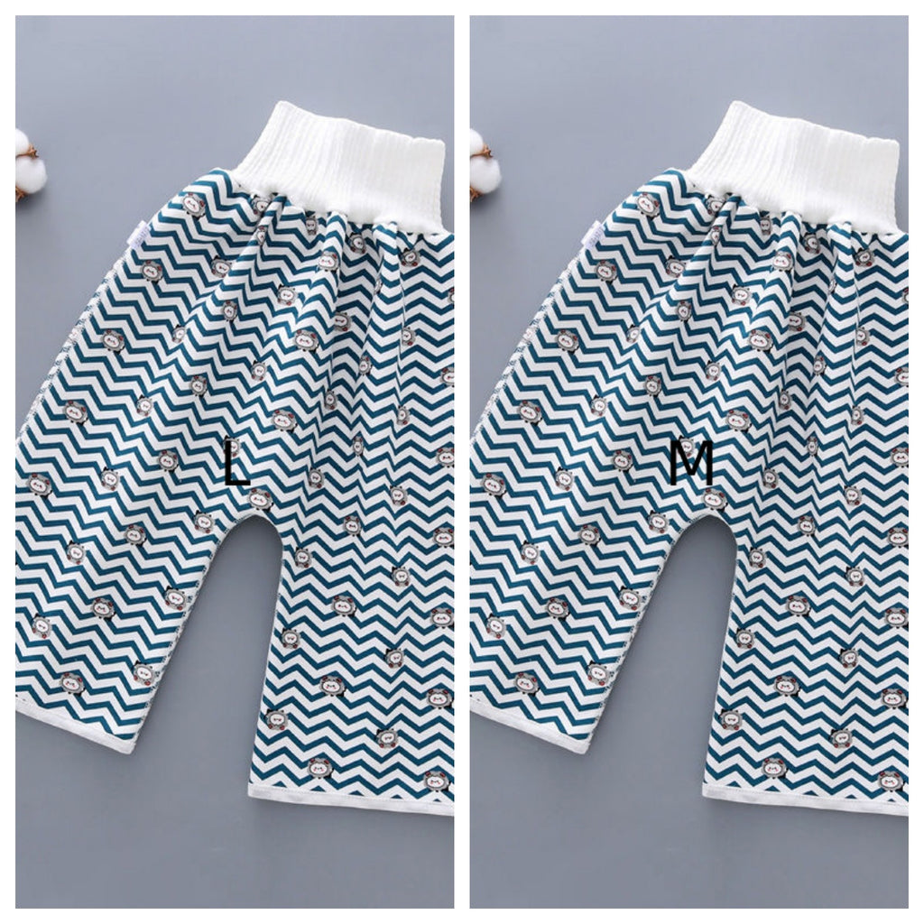 Imperméable Pantalon d'entraînement Urine Bébé Garçons et Filles Nuit Urine Lavable Couche