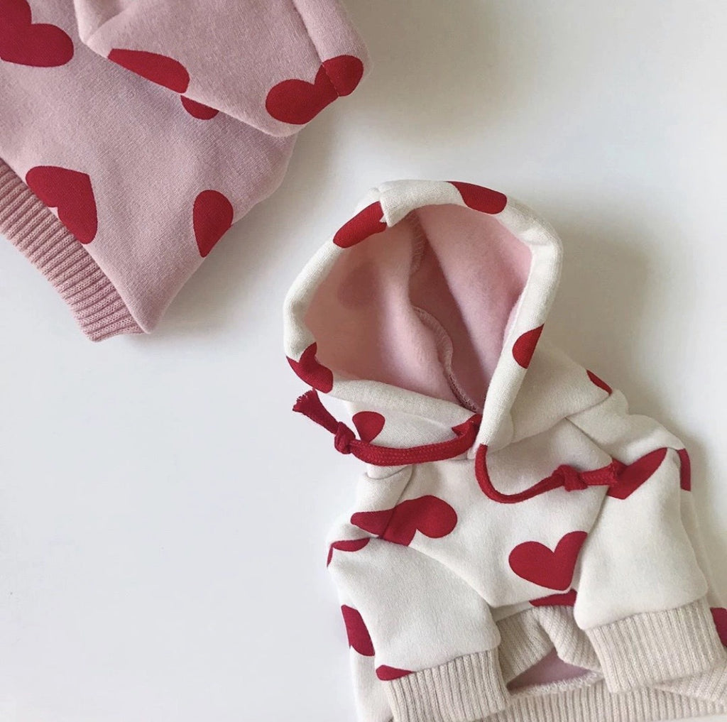 Chandail d'amour imprimé chaud et mignon
