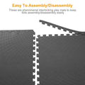 Puzzle Exercise Mat Mousse Gym EVA Mat Interlocking Tiles Sol de protection pour l'équipement de gym
