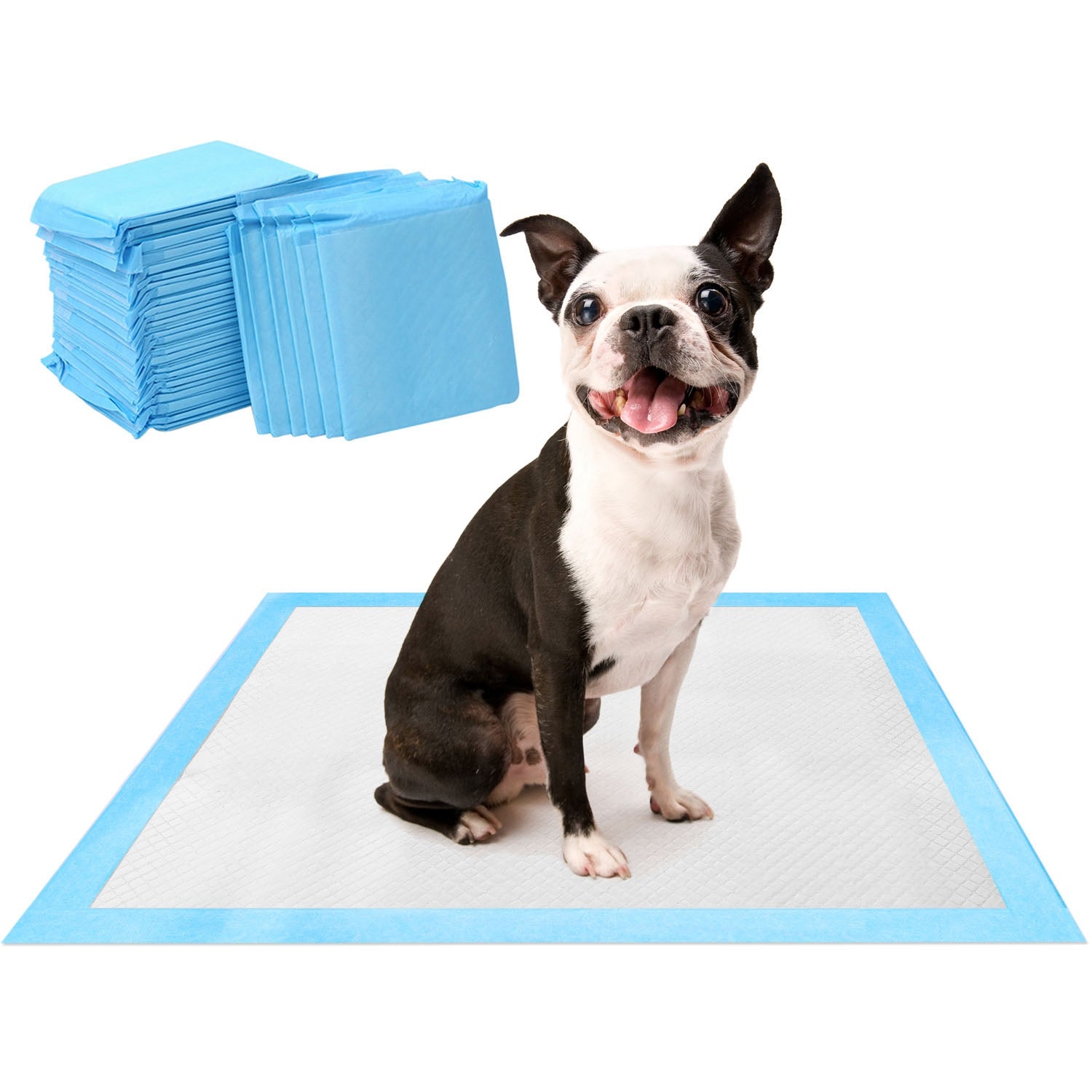 50Pcs par jeu de chiens d'entraînement Pads pour chiots Pads chat Wee Mats Potty-Train 24in X 18in M