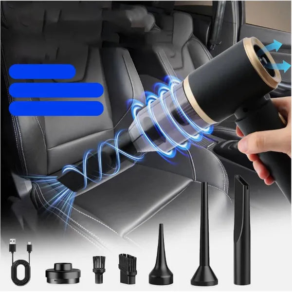 4en1 13000Pa Mini sans fil Aspirateur portatif Nettoyeur de batterie humide et sèche Bureau de voiture Accueil DE