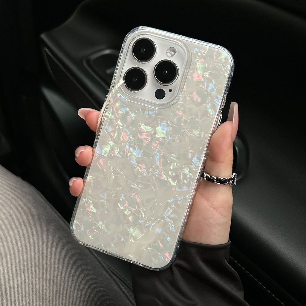 Étui de téléphone d'été avec motif Shell à gros trous
