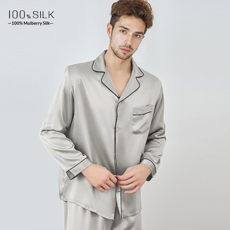 Mumi Pajamas en soie lourde pour les hommes