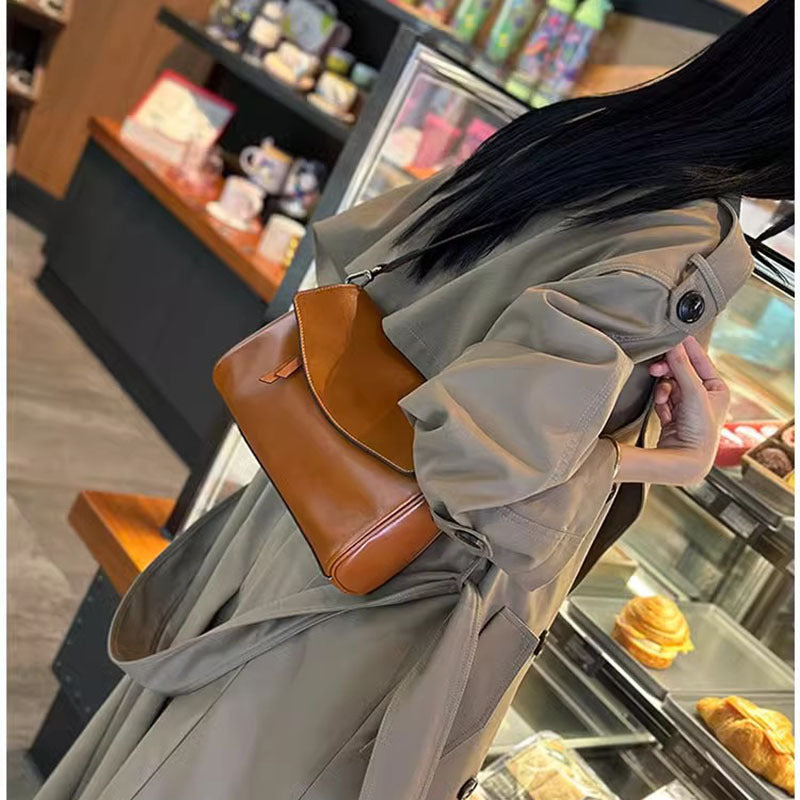 Crossbody rétro Sac à épaulettes pour femmes