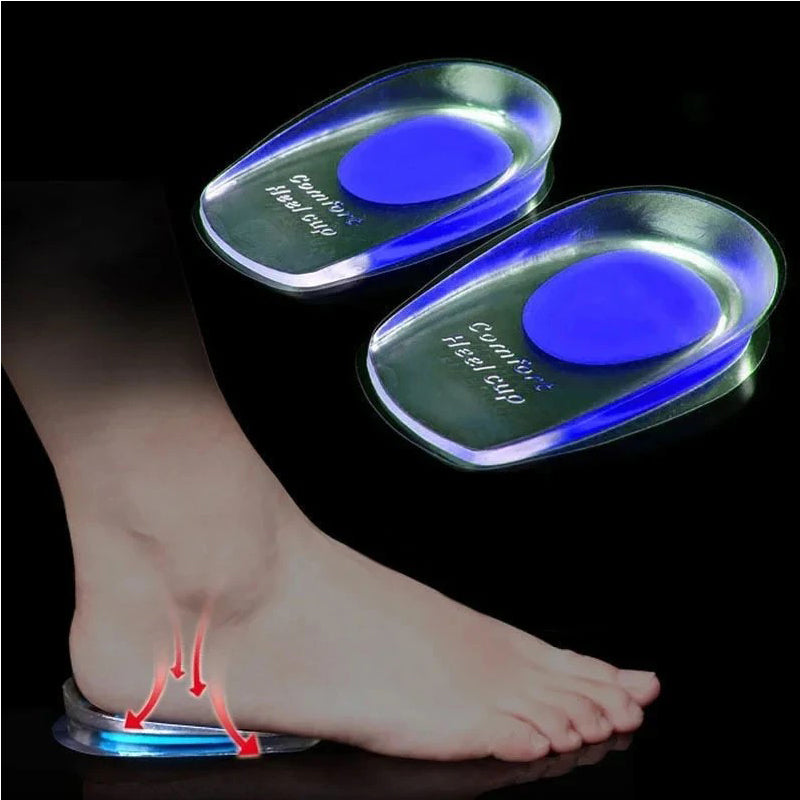 1paire Soft Silicone Gel Lnsoles Hommes Femmes