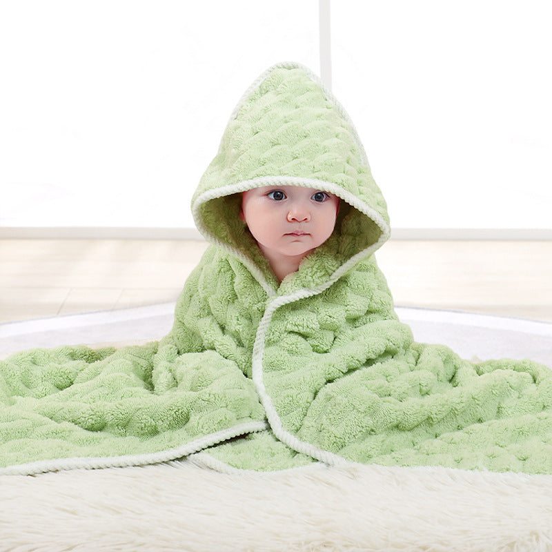 Couverture de toilettage à capuche pour enfants