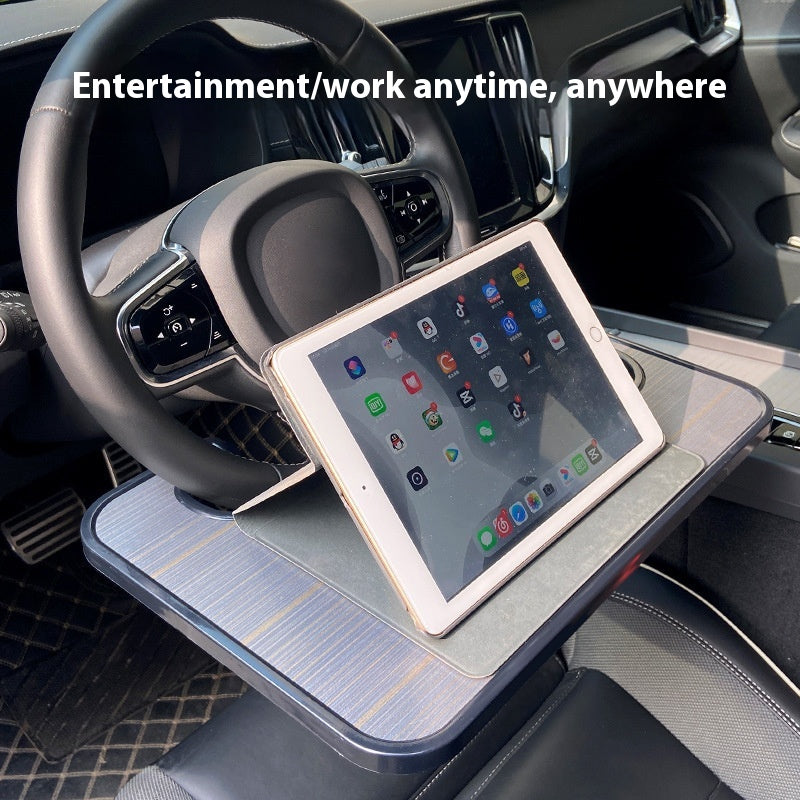 Support pour ordinateur portable multifonctionnel de voiture à manger