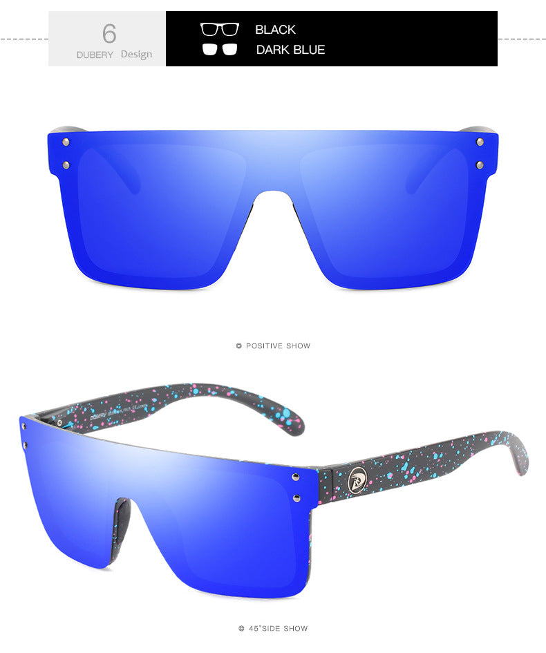 DUBERY Lunettes de soleil à une pièce surdimensionnées