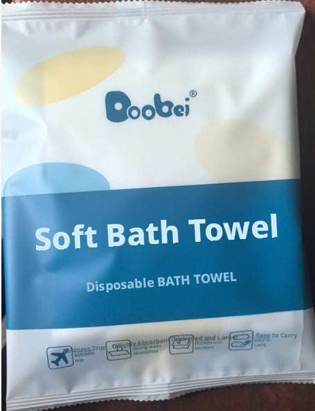 Serviette de bain jetable-60 pièces 110cm-1