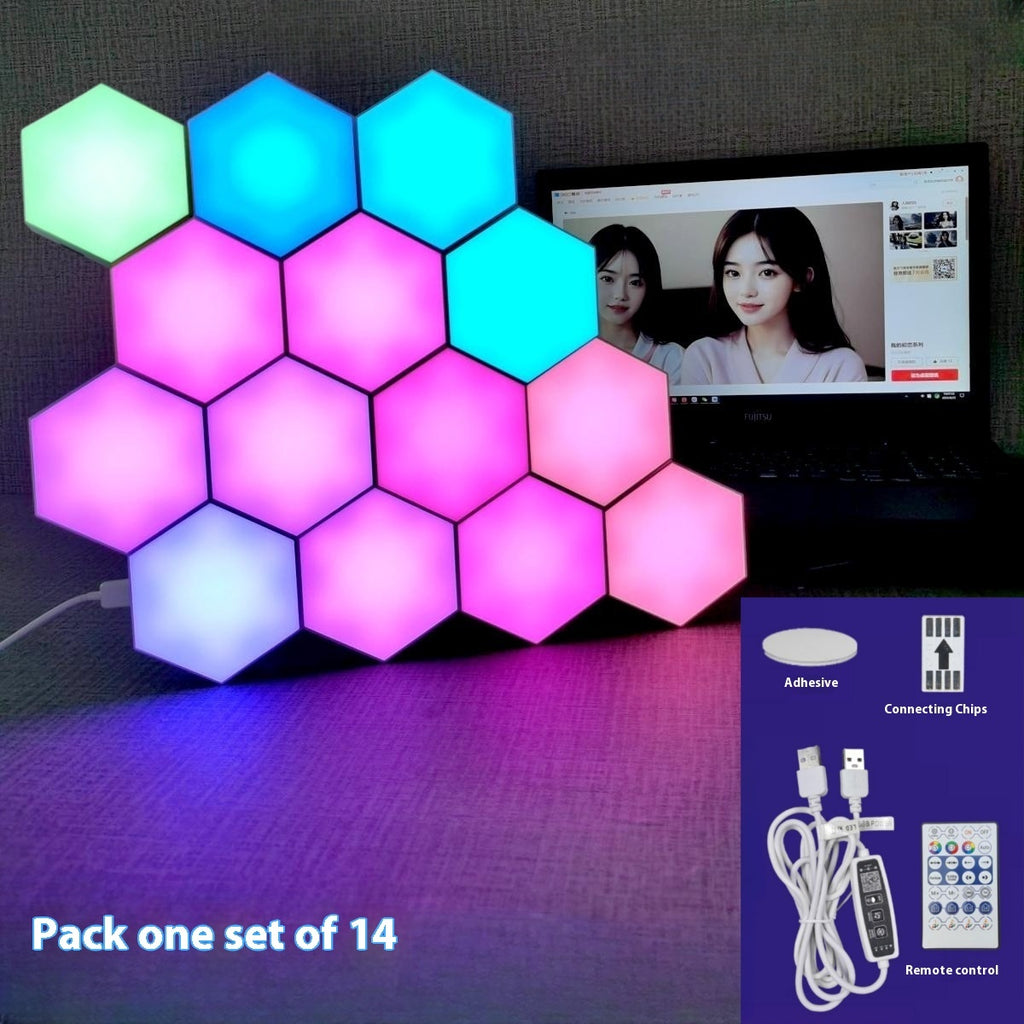 Fond Mur Quantum Esports Atmosphere Light Strange Light Board