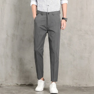 Pantalon casual en cachemire pour hommes d'hiver
