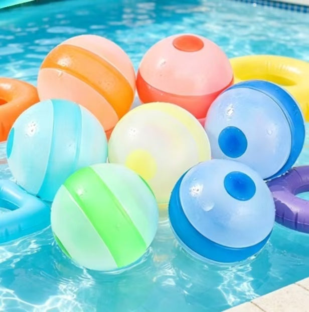 6-Pack Reusable Silicone Water Ball