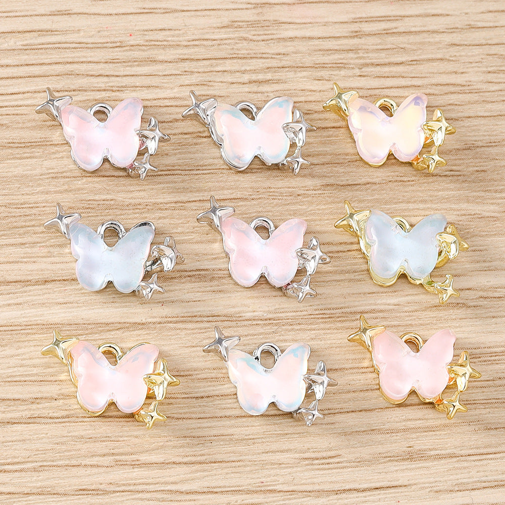 5 pièces par paquet Exquise Strass Flower Accessoires