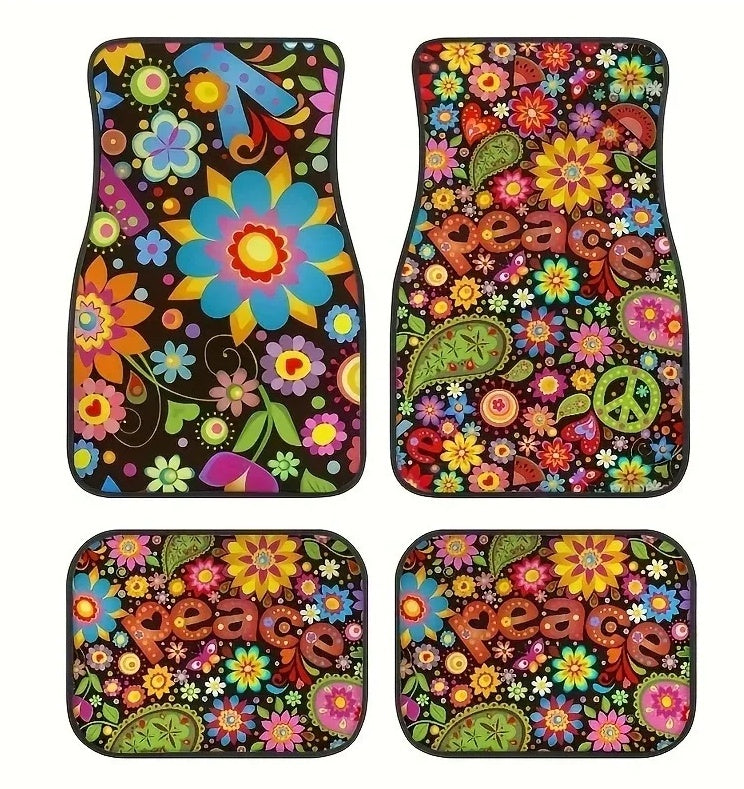 Tapis de voiture style bohème ancien tapis