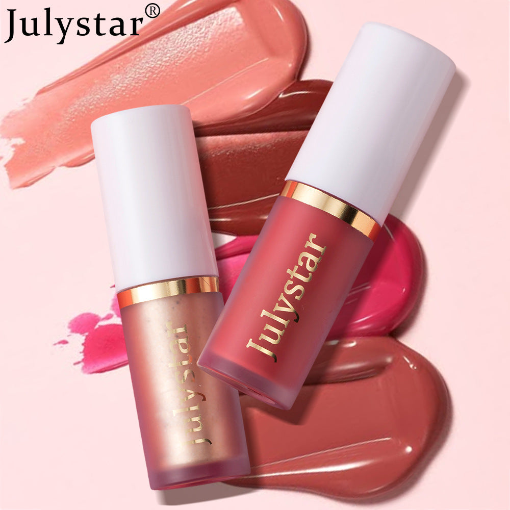 Facial Rouge Poudre Lotion Blusher Lasting Perley Lèvres Éblouissante Naturelle High Gloss Cosm