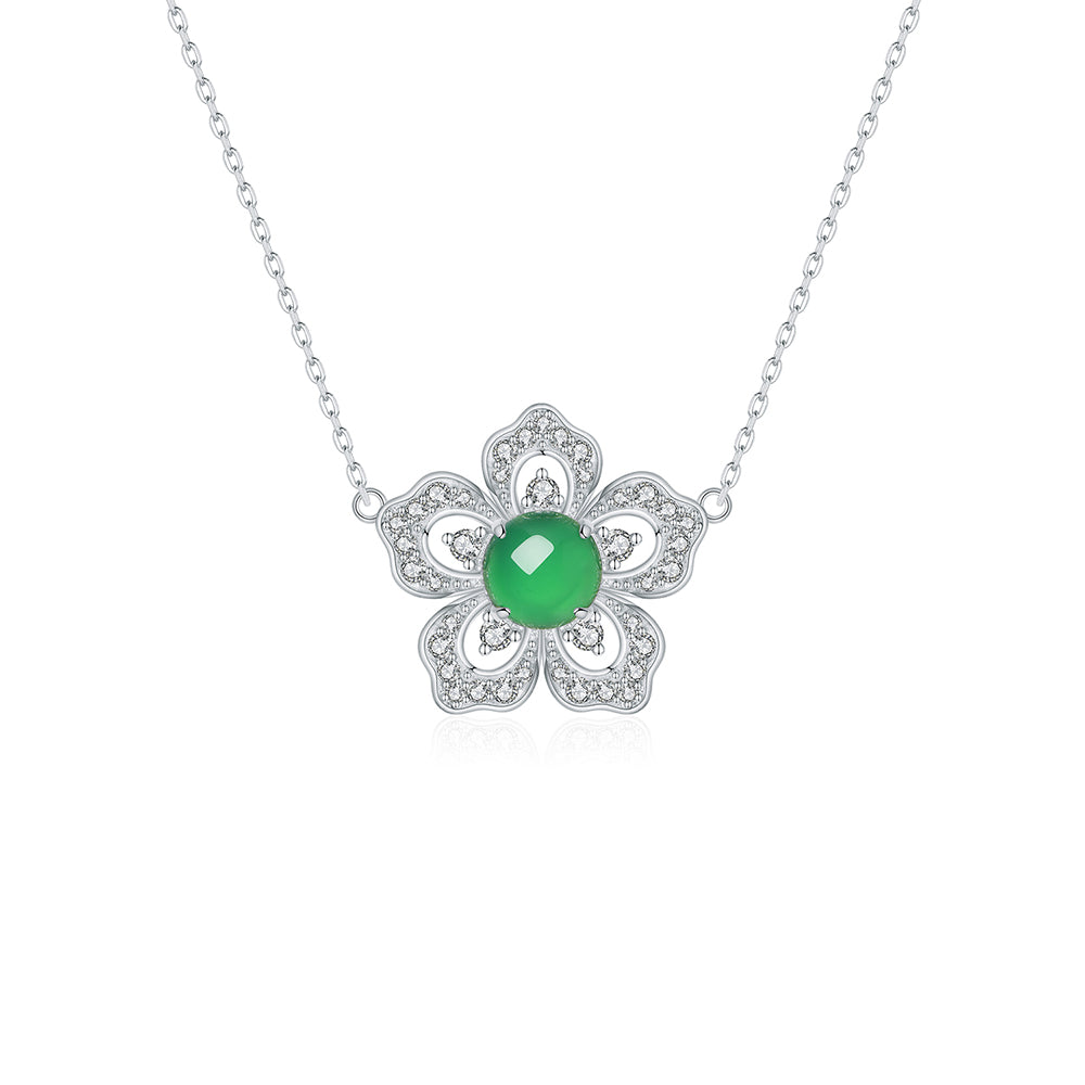 Collier de trèfle en argent sterling S925