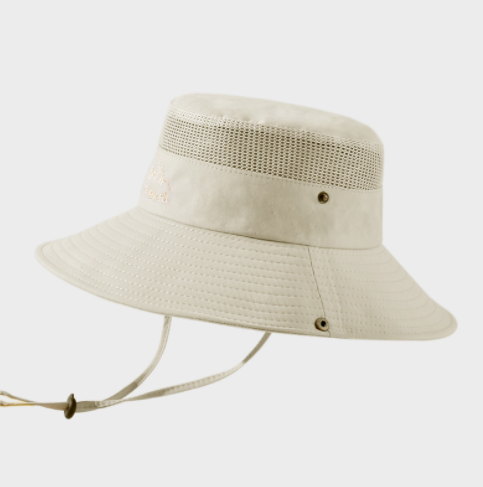 Solid Color Big Brim Sun Hat Protection de l'alpinisme extérieur