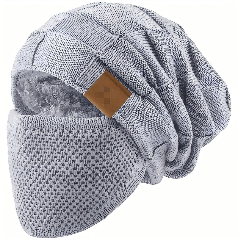 Chapeau de pull chaud tendance européen et américain avec un motif plat classique