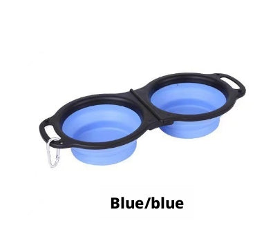 Foldable Animal Bowl-Blue-1 pack