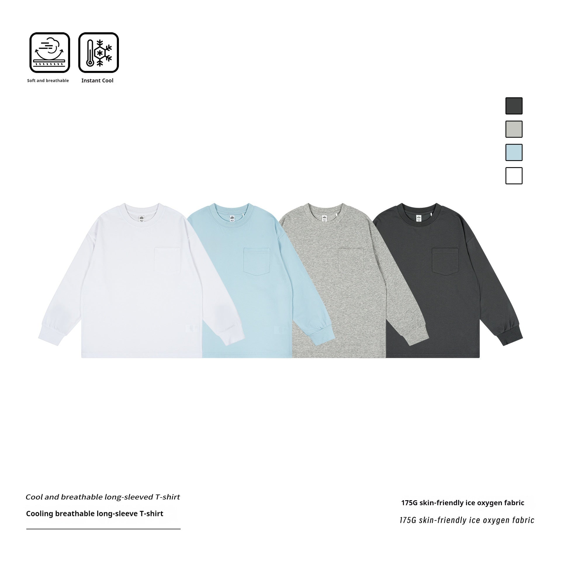 T-Shirt à manches longues à manches longues à manches longues, style japonais pour enfants