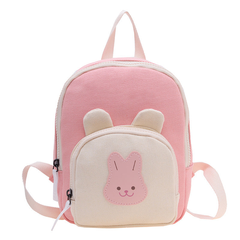 Children's contrasting color backpack