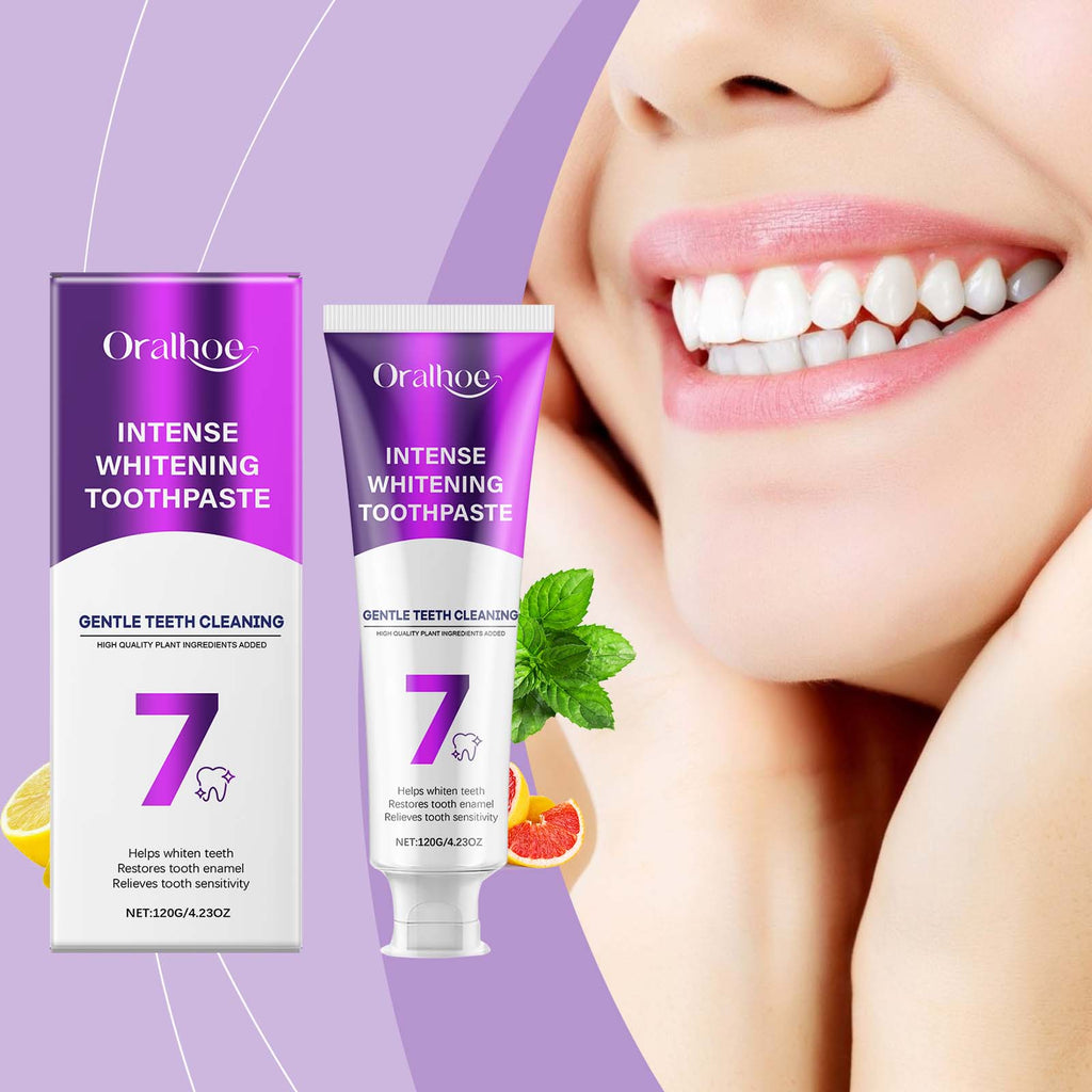 Suppression des taches de dents Blanc vif Dentifrice 120g 1box
