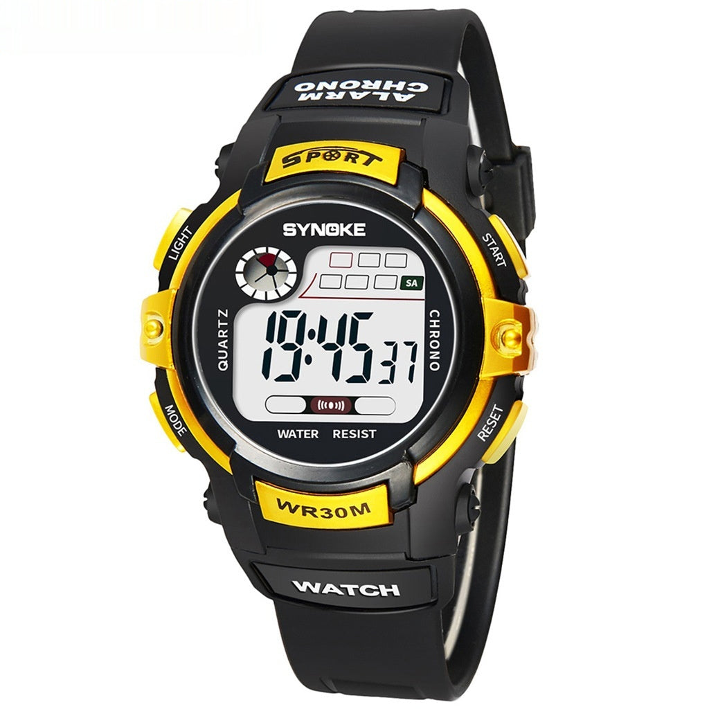 Étudiant Electronic Luminous Waterproof Sports Watch