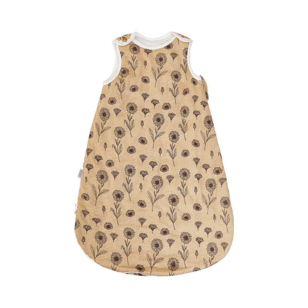 Automne et hiver sans manches coton bambou garder bébé chaud température constante anti-démarrage
