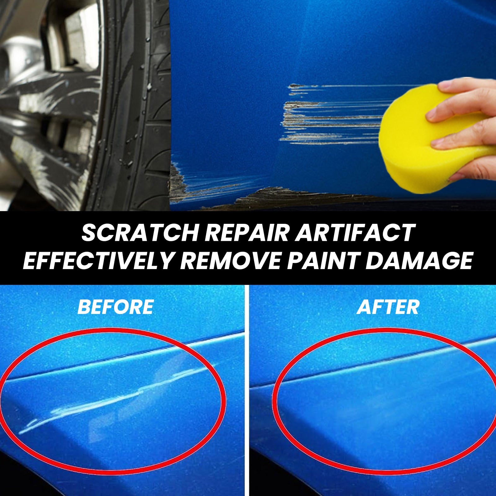 Wax de réparation de voiture Scratch