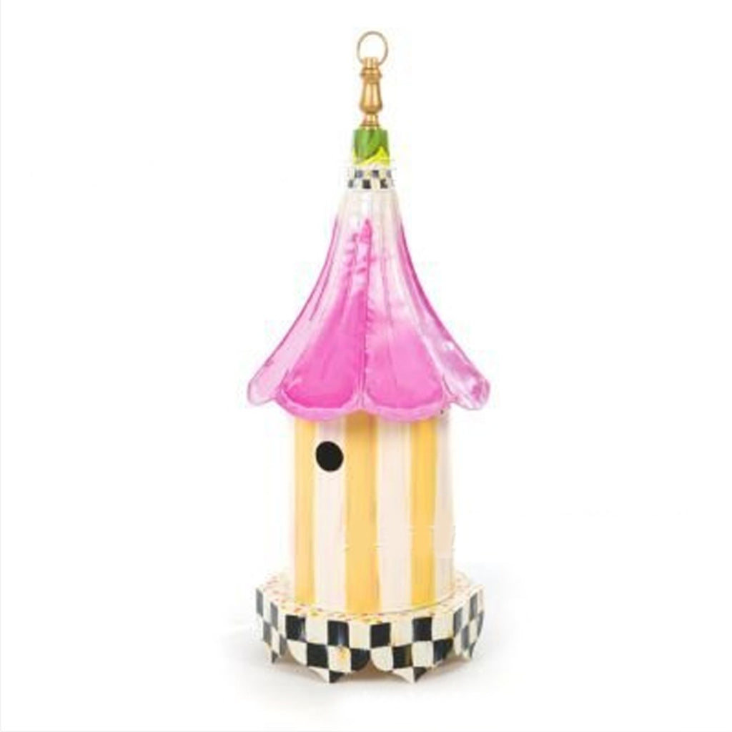 Metal Bird Feeder Creative Pattern Birdhouse Pending Decor Garden Yard Window Parrot Feedi