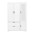 4 portes armoire armoire avec miroir