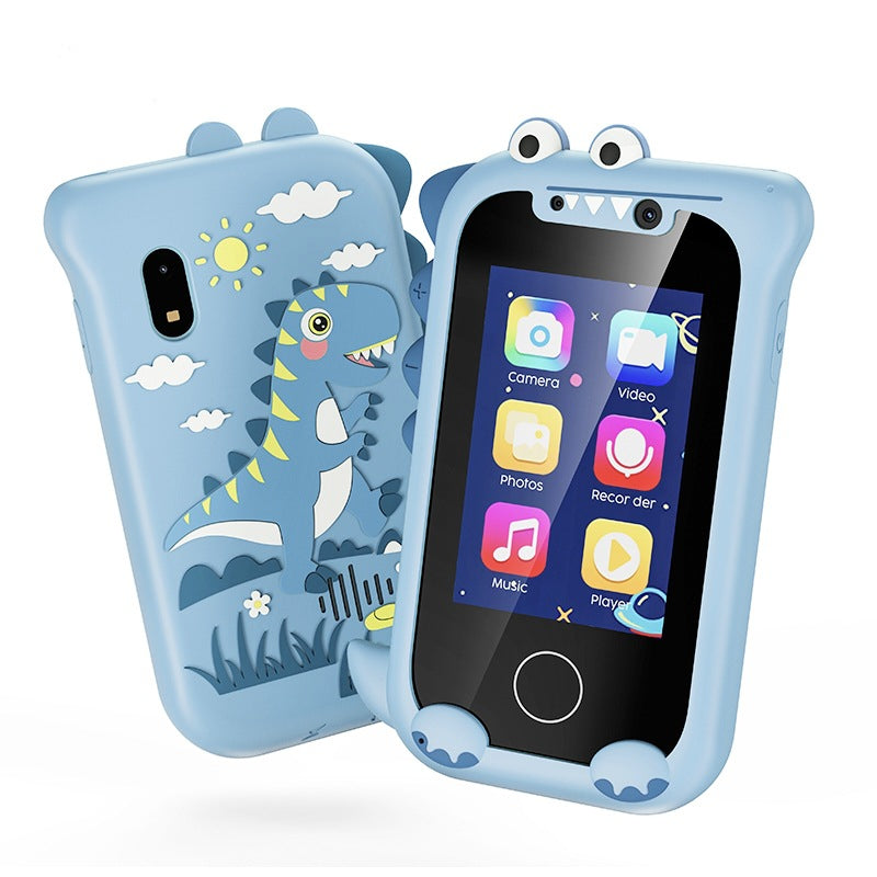 Téléphone à écran tactile double caméra pour les enfants pour l'éducation précoce