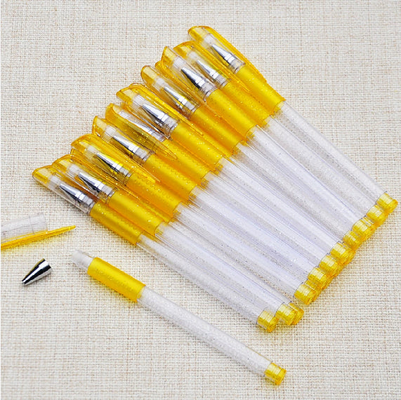 Copier Stylo Gel de renouvellement d'or de l'Écriture