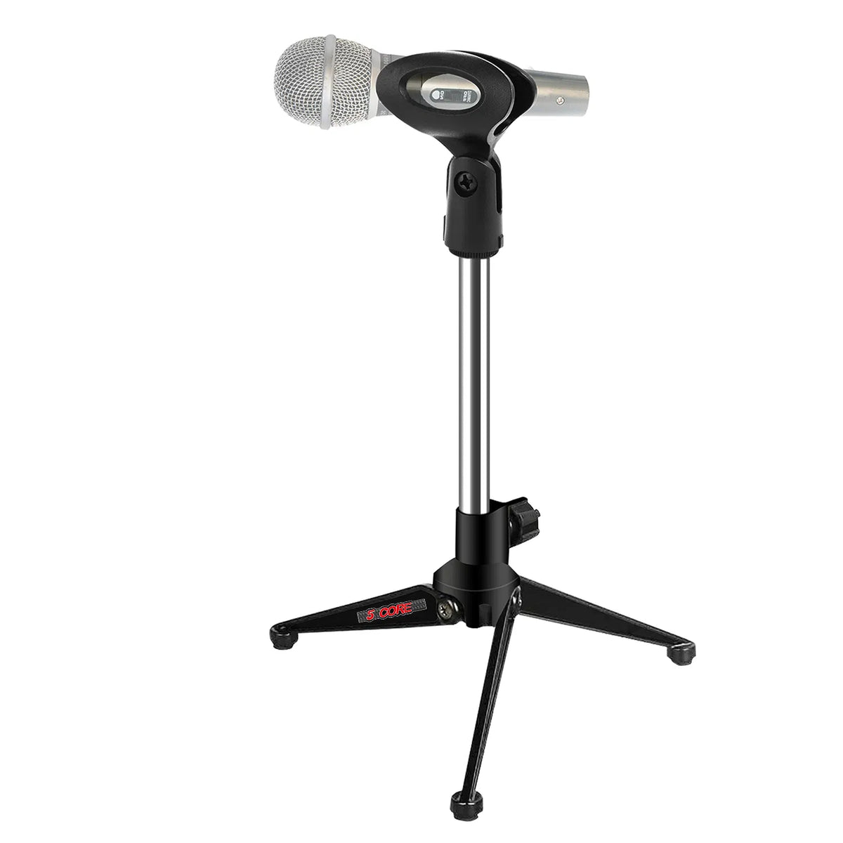 5 supports de microphone de bureau réglables de bureau Mic de bureau de base